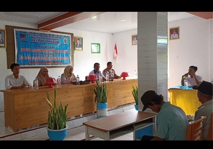 Penyaluran Bantuan Langsung Tunai dana Desa (BLT-DD)