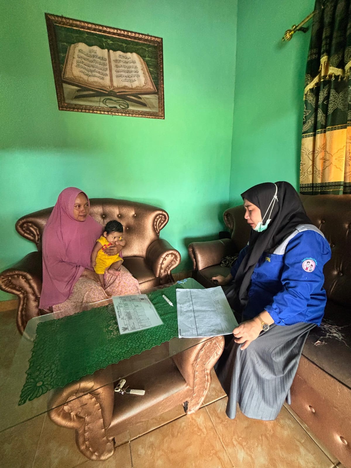 Melakukan Kegiatan Pendataan pada Sasaran Genting