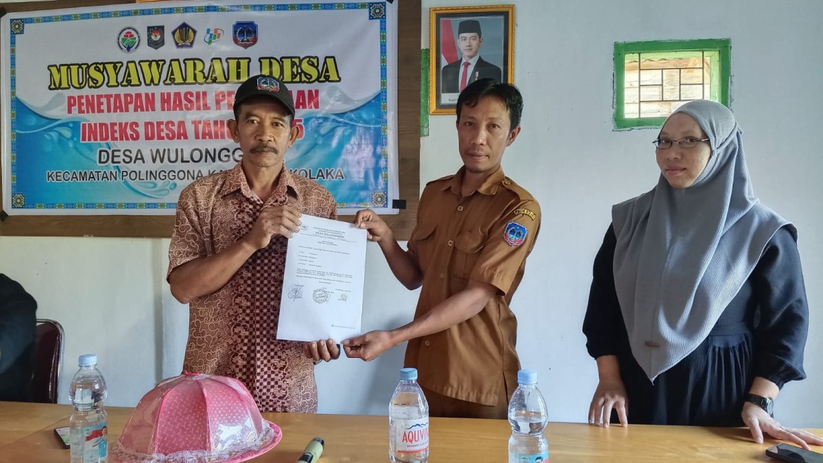 Musyawarah Desa Penetapan Hasil Pedataan Indeks Desa Tahun 2025