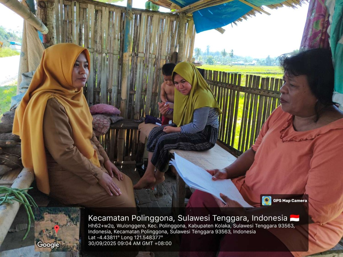 Melakukan Pembinaan Kepada Kader terkait pelaksanaan kegiatan Pendataan Verval KRS