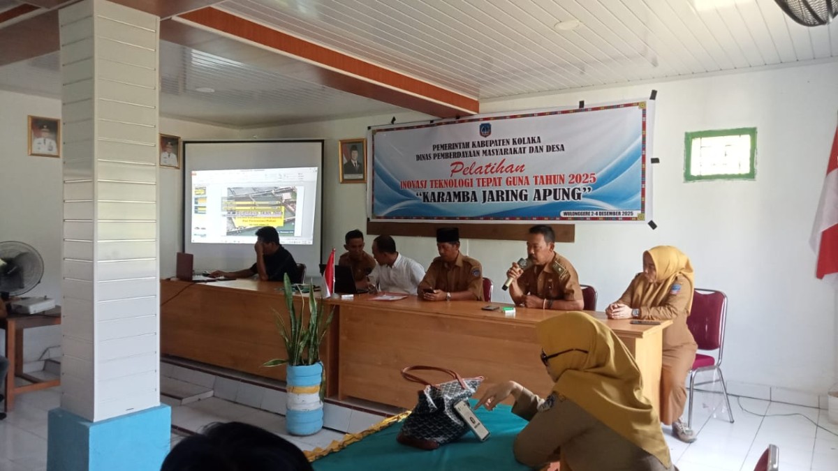 Pelatihan Inovasi Teknologi Tepat Guna Tahun 2025 " Keramba Jaring Apung"