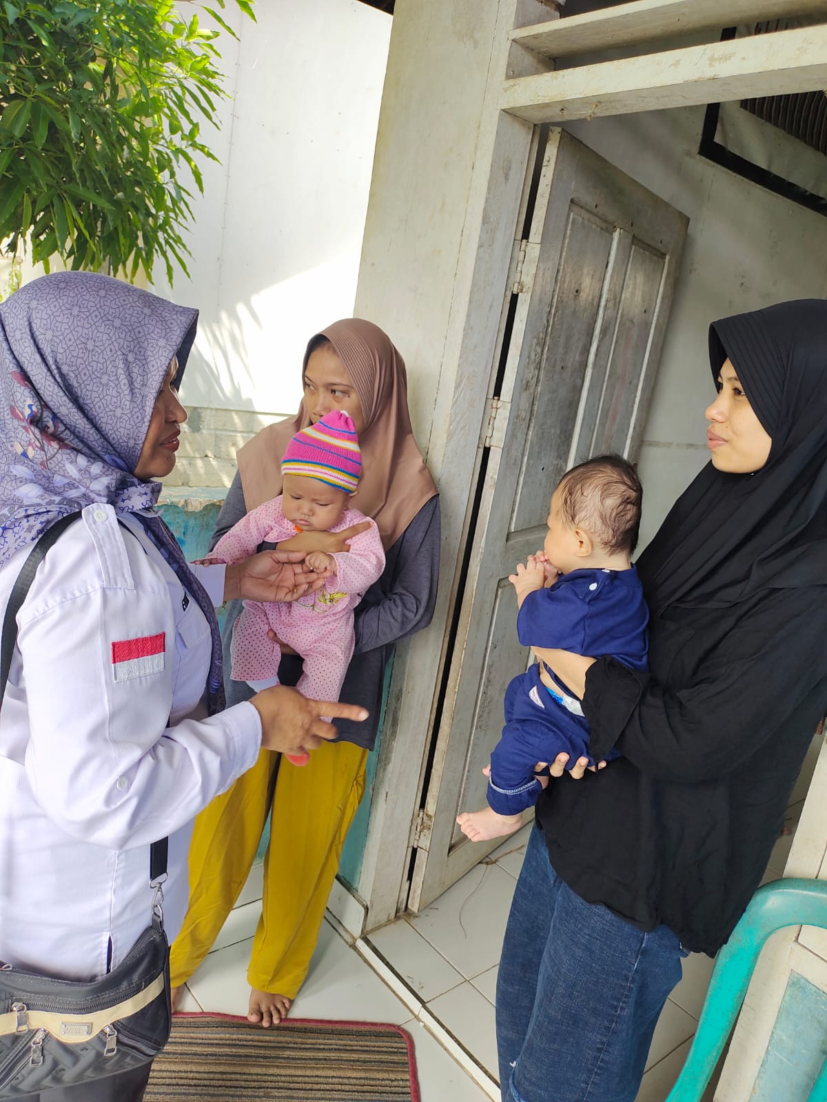 KIE  kepada ibu bayi tentang ASI Eksklusif
