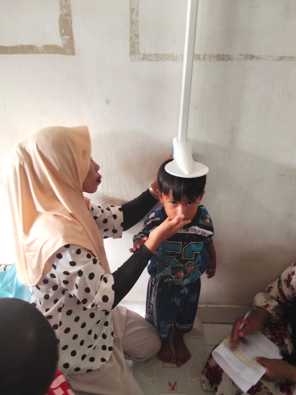 pengukuran tinggi badaan anak