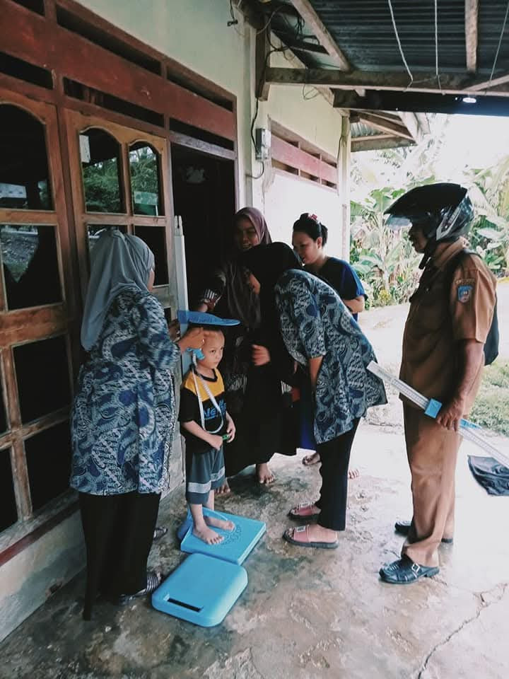 Sweeping pengukuran BB dan PB/TB baduta balita