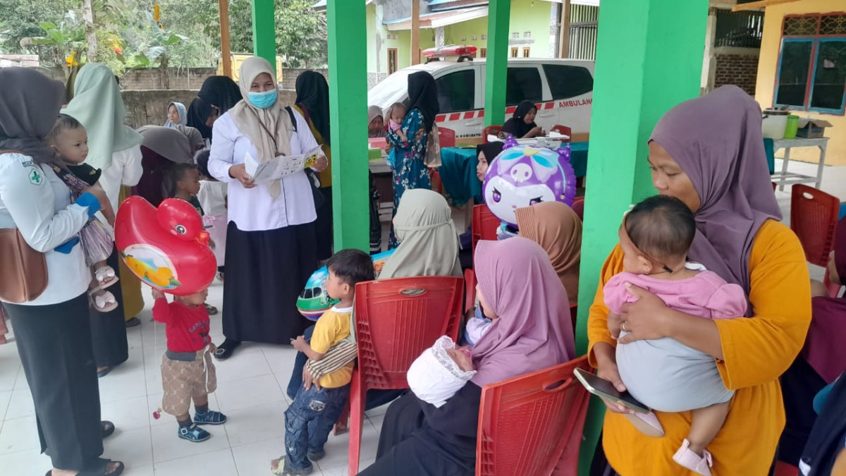 Pemantauan pertumbuhan dan perkembangan anak berusia di bawah lima tahun (balita).