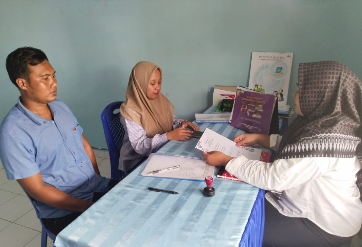 melakukakan kie pada calon pengantin