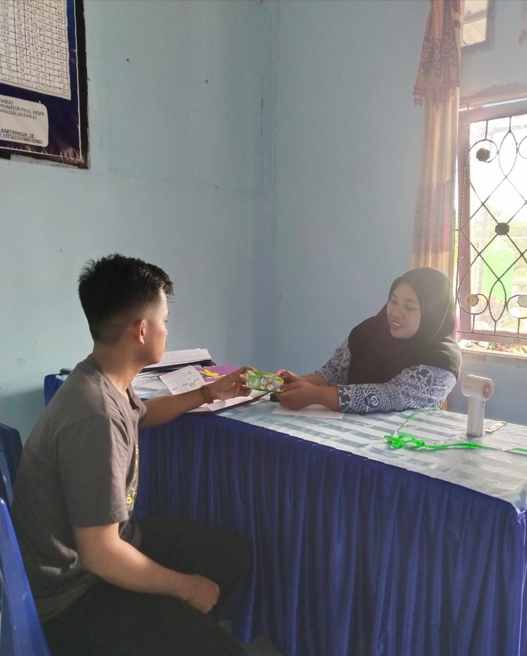 fasilitasi pada aseptor kondom