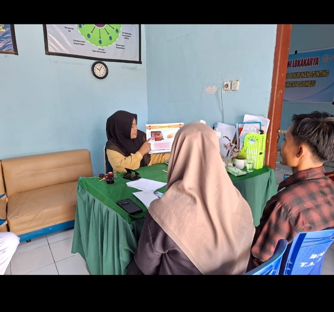 melakukan kegiatan penyuluhan pada catin