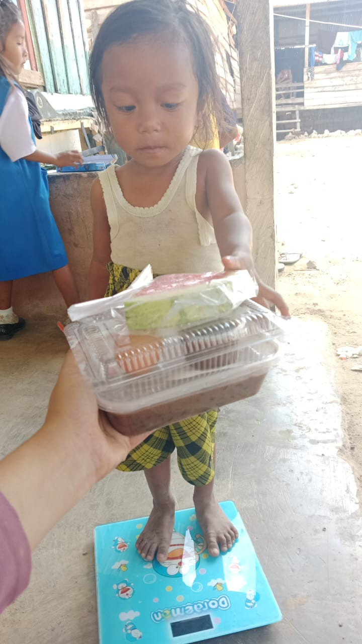 Pemberian makanan tambahan bagi balita