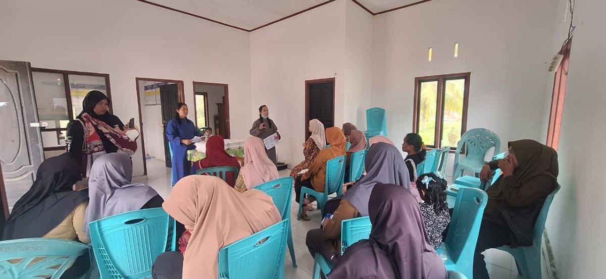 kie kelompok di posyandu desa awalo