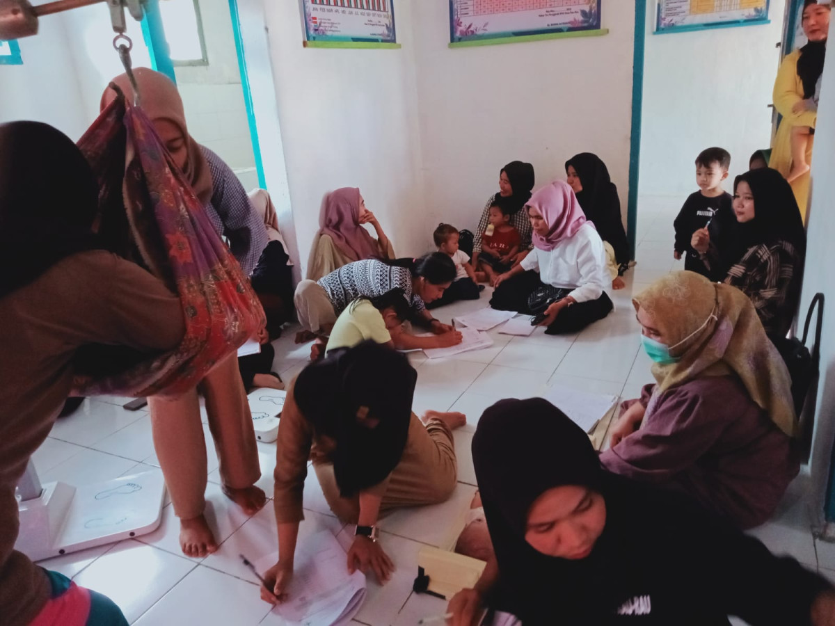 kegiatan posyandu aktif