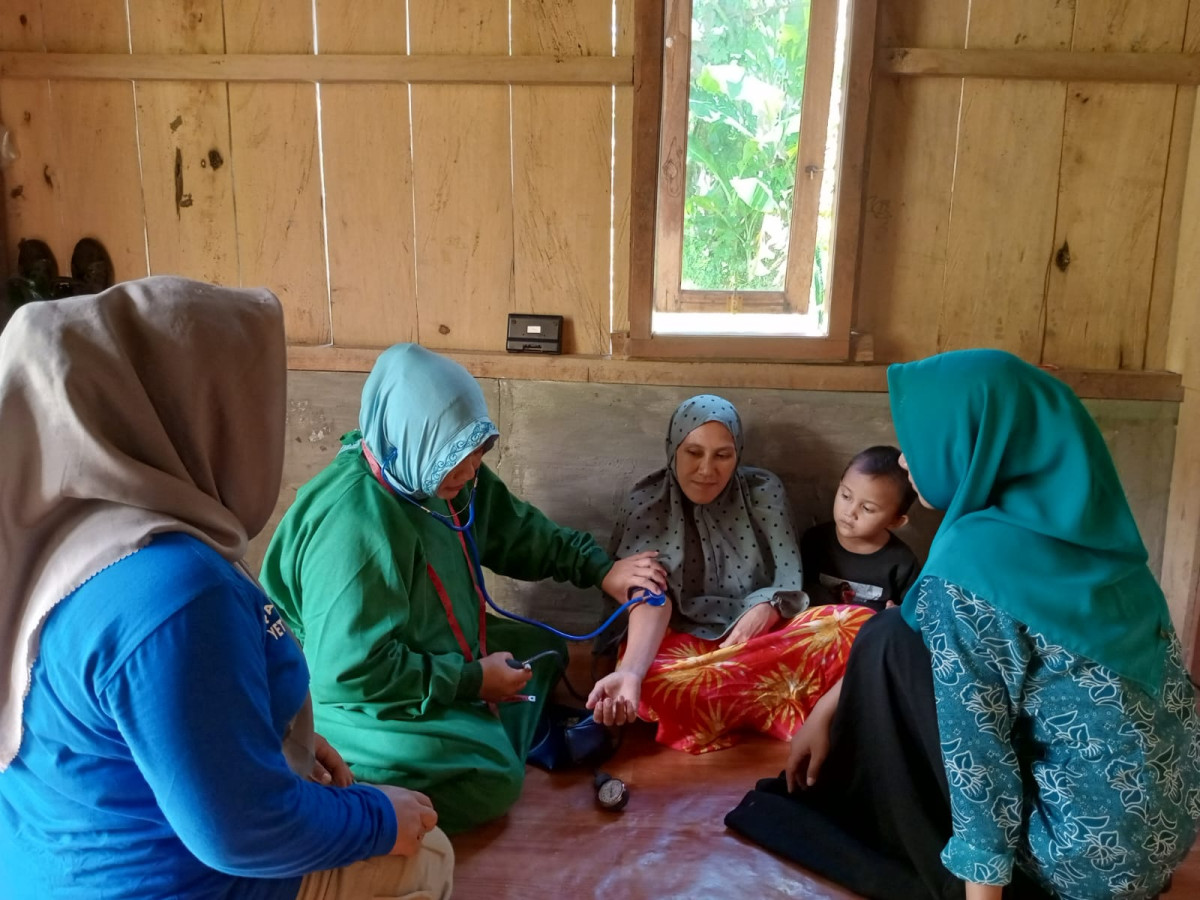 kegiatan pendampingan kepada ibu hamil