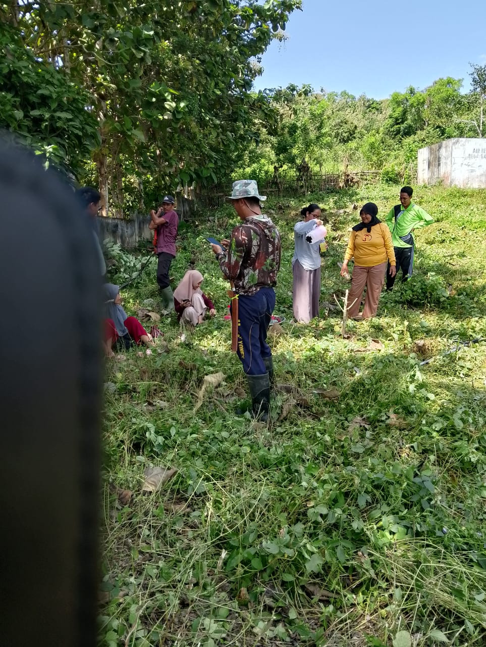kegiatan kerja bakti desa pangkuri