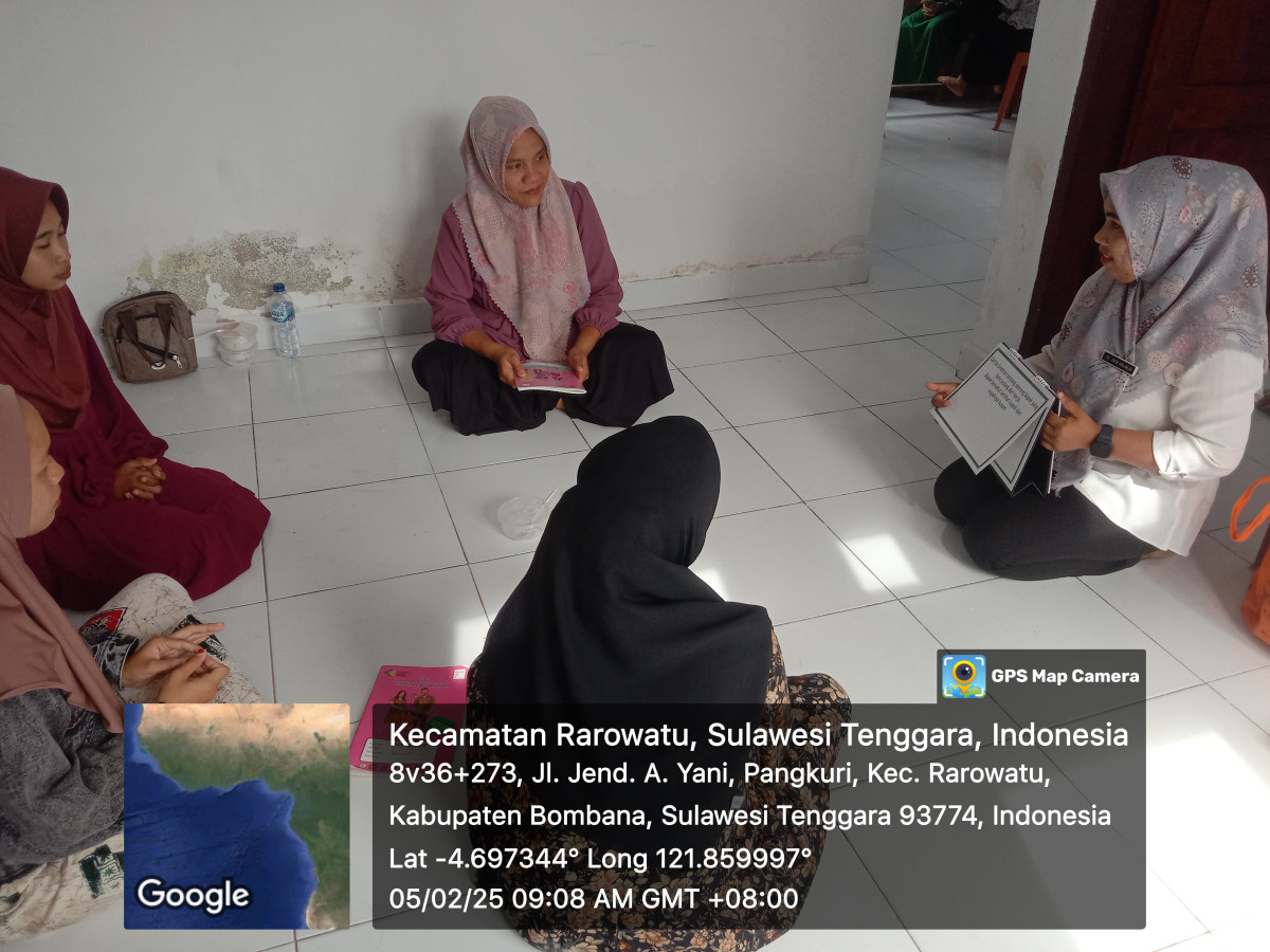 Melakukan penyuluhan BKB