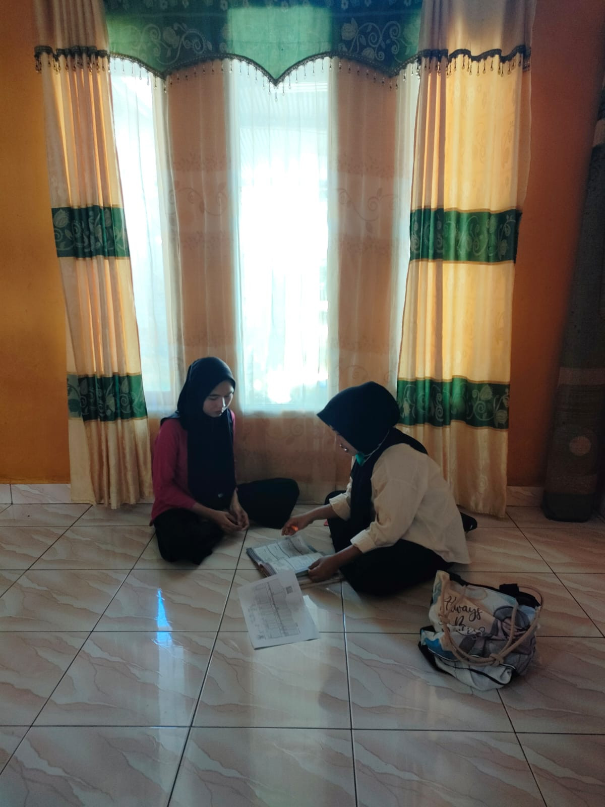 Melakukan Kunjungan Rumah ibu hamil