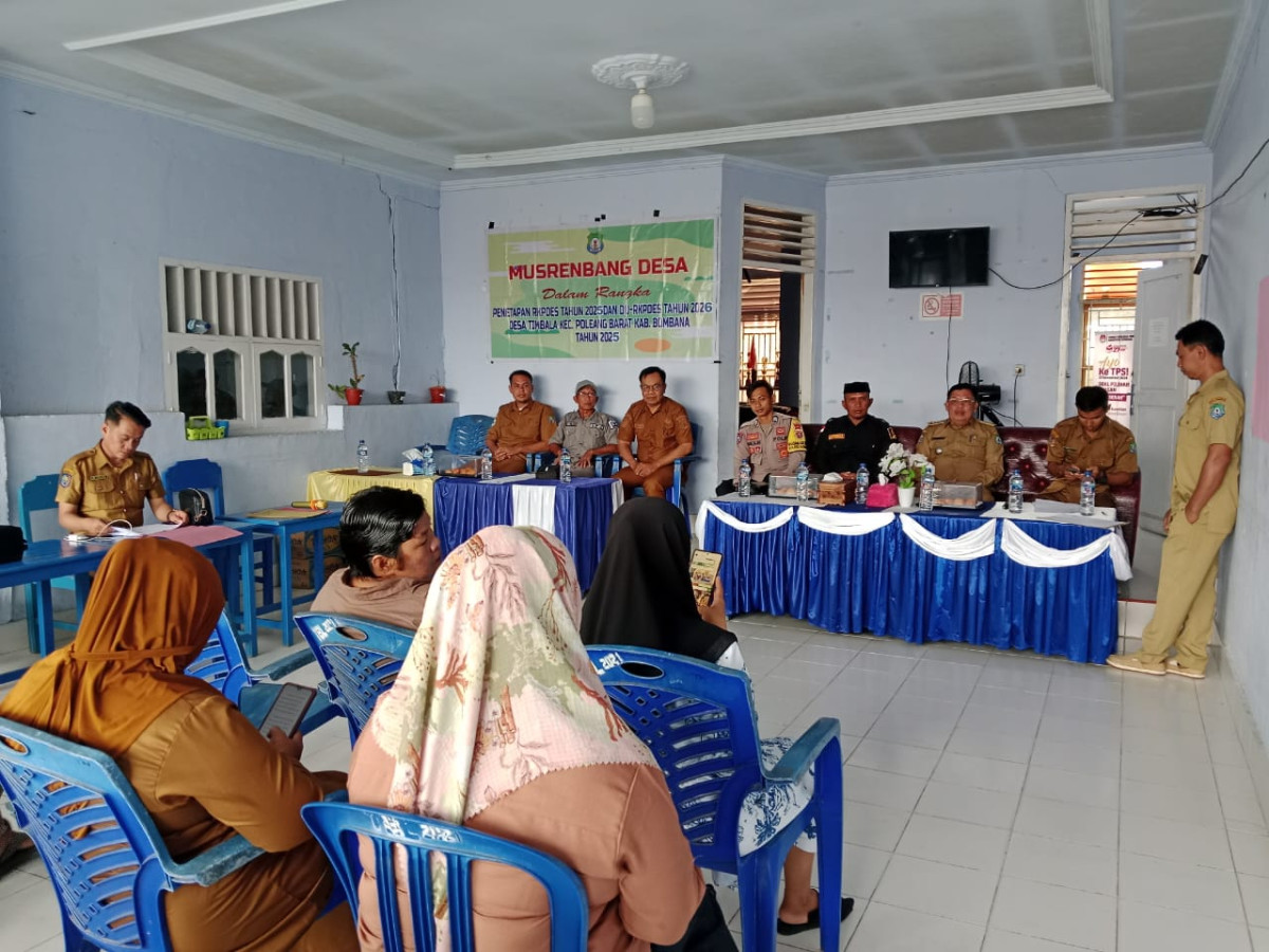 MUSREMBANG DESA TIMBALA