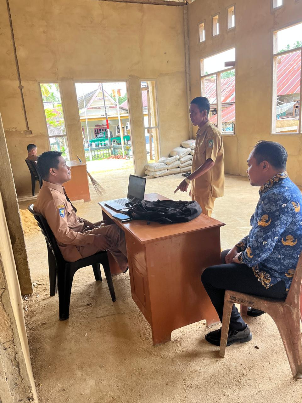 Koordinasi dengan pemerintah Desa Terkait Kegiatan GATI