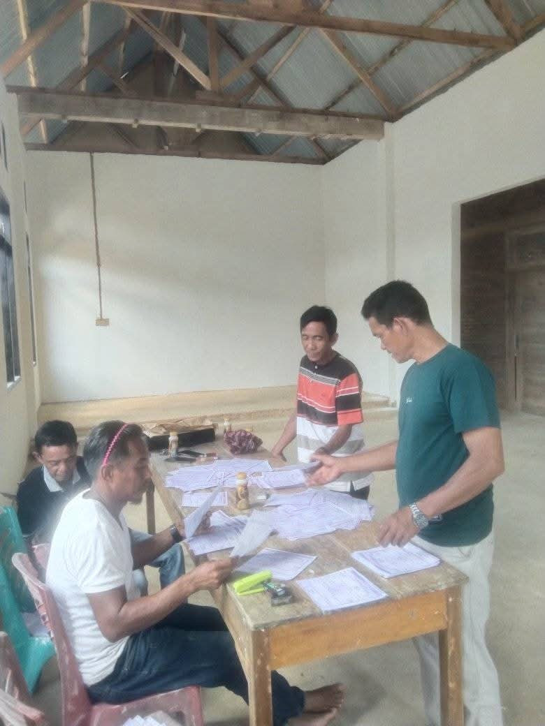 Kegiatan proses perekapan PBB