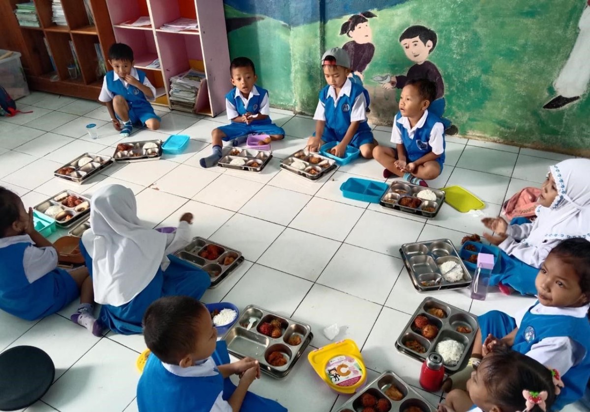 TK MELATI PENERIMA MANFAAT MBG