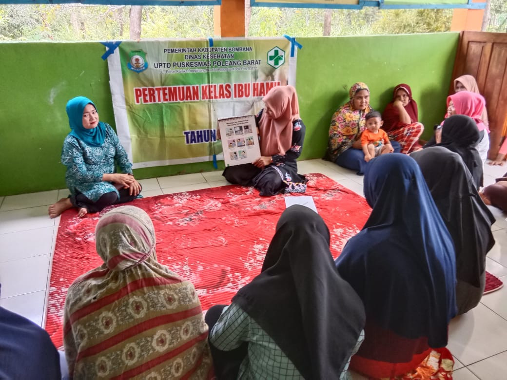 Pertemuan Kelas Ibu Hamil Desa Bulumanai