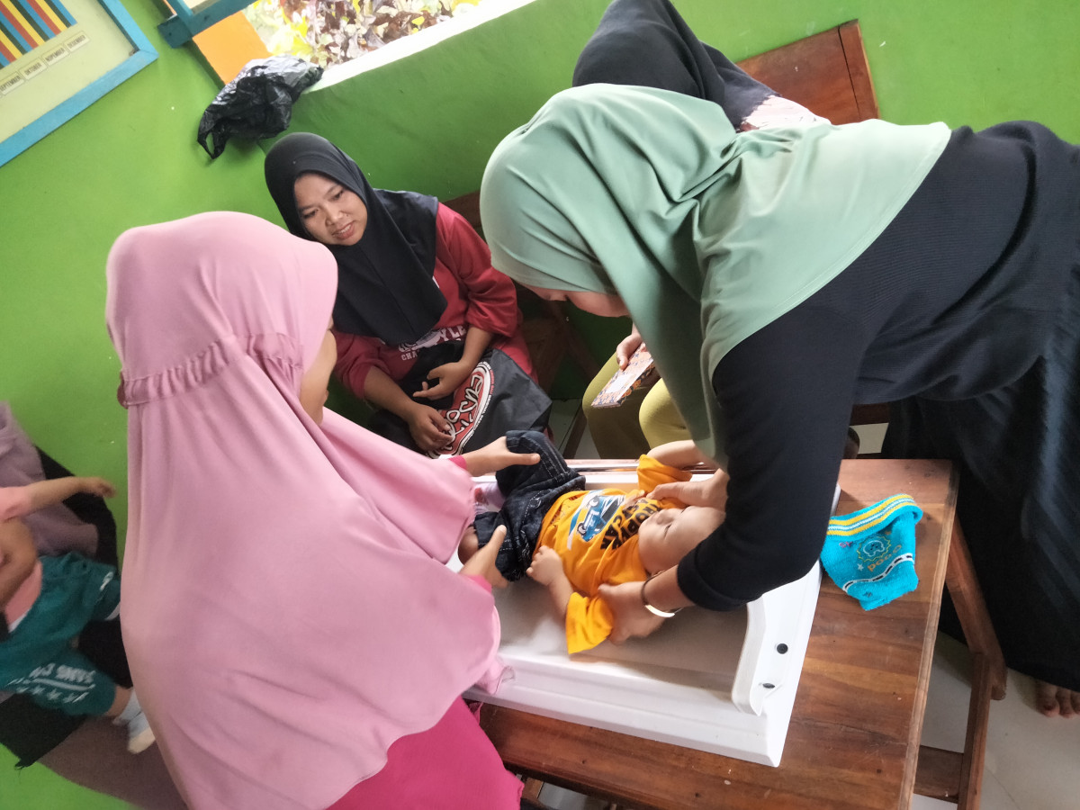 Pengukuran dan Penimbangan Balita/Baduta di Posyandu