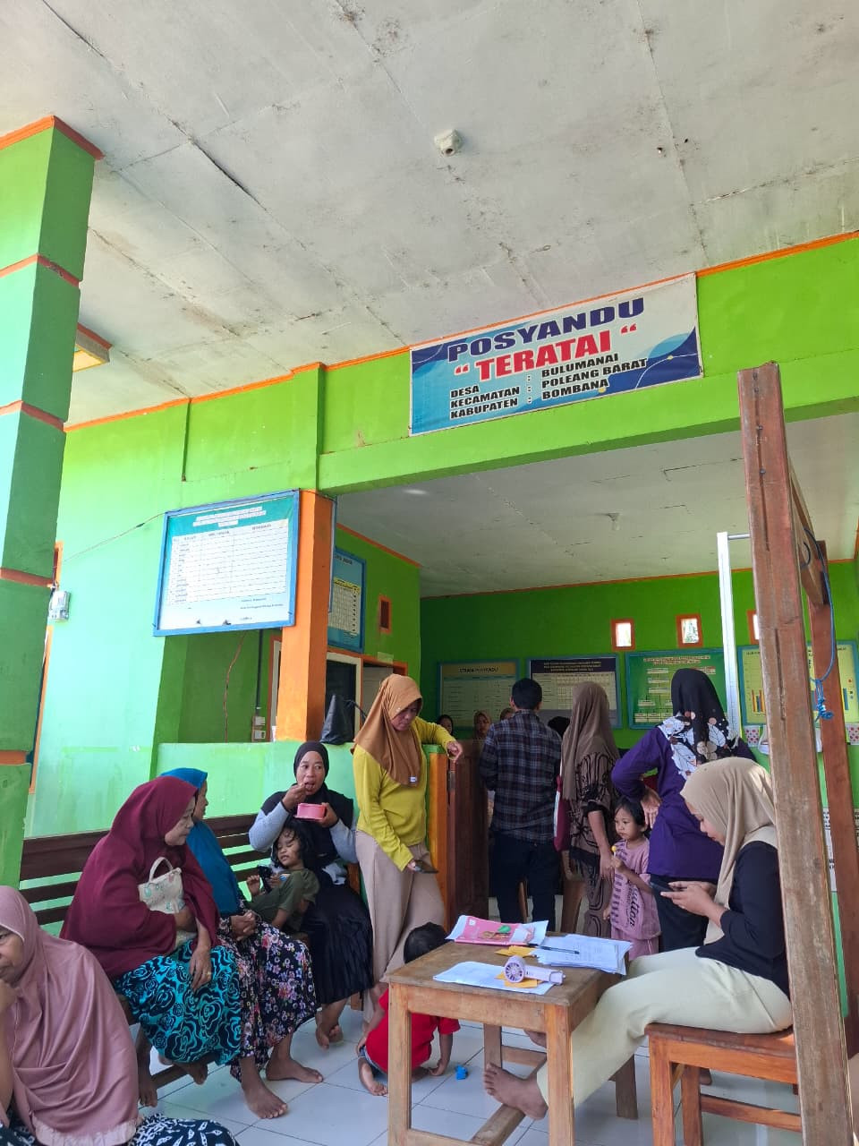 Melaksanakan Posyandu Aktif
