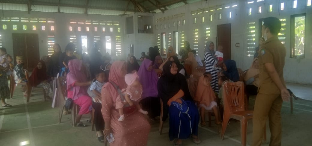 Kegiatan Posyandu Hulurahi Desa Pongkalaero
