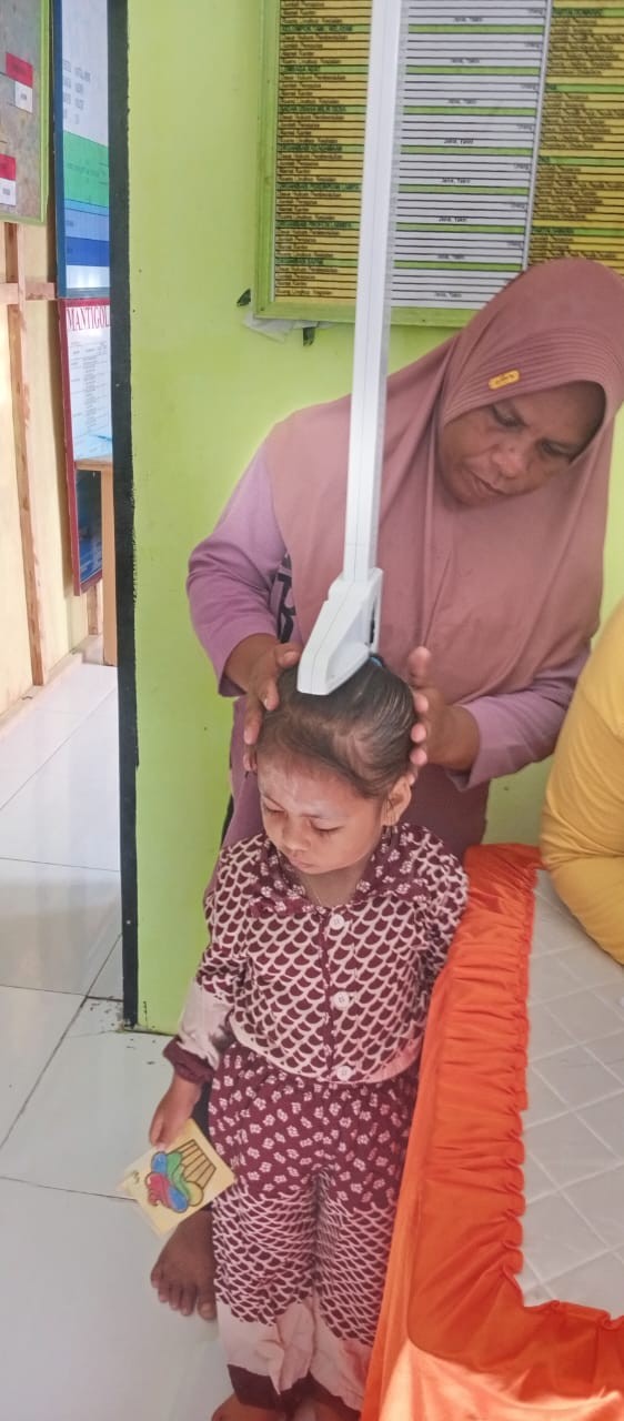 PENGUKURAN TINGGI BADAN PADA BALITA