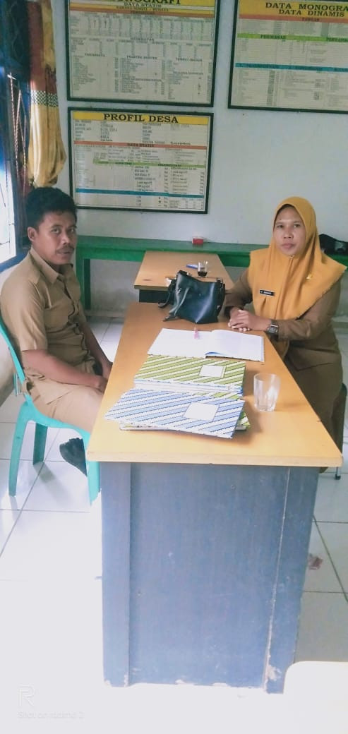 kordinasi dengan pemerintah desa