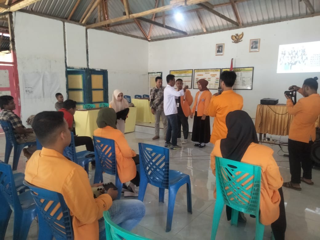 Penyambutan Mahasiswa KKN Desa Masara