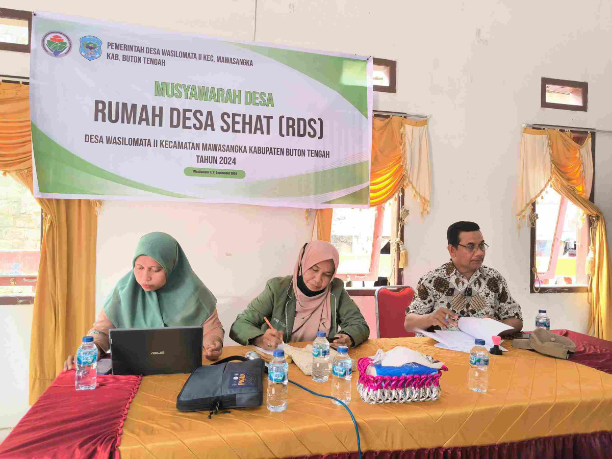 MUSYAWARAH DESA RUMAH DESA SEHAT (RDS)