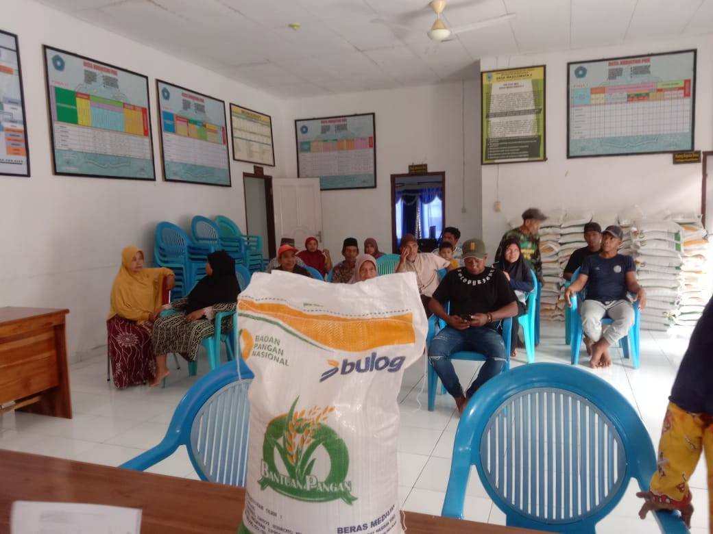 PENYALURAN LOGISTIK BERAS