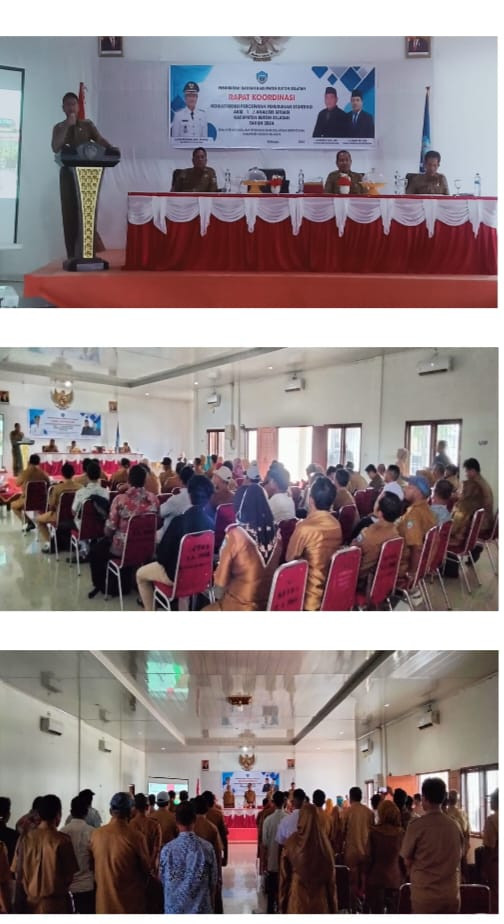 Kegiatan Rapat  Koordinasi percepatan penurunan Stunting Tingkat Kabupaten Buton Selatan