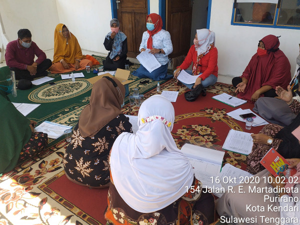 Peserta forum musyawarah kampung kb