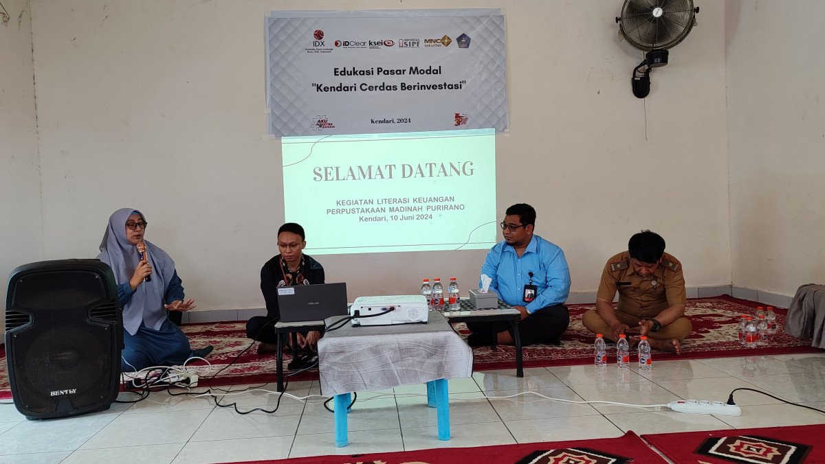 Edukasi pasar modal kendari cerdas berinvestasi
