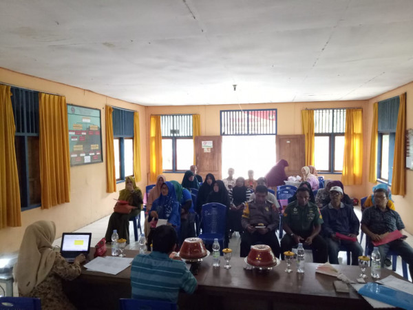 Pertemuan forum musyawarah kampung KB