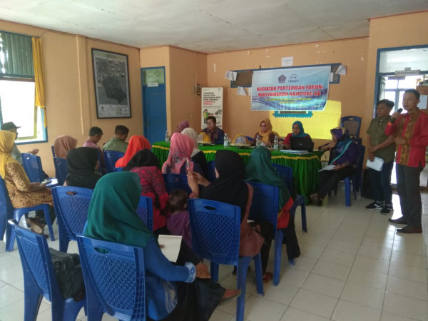 Pertemuan Forum Musyawarah Kampung KB  Tingkat kelurahan Mokoau Kecamatan Kambu