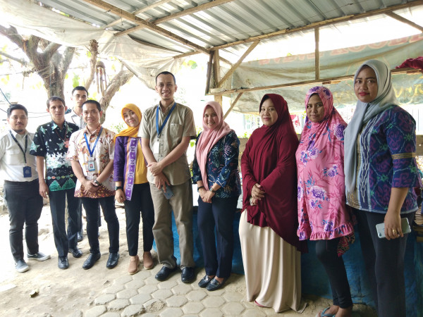 kunjungan ke Poktan BKR Azatata kel Mokoau