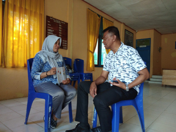 Penyuluhan kelompok pada peserta posyandu,,,kel Mokoau