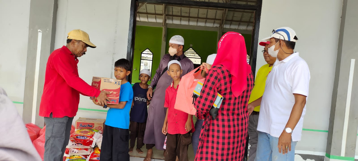 Pokja kasih sayang/ pemberian bantuan dan sembako