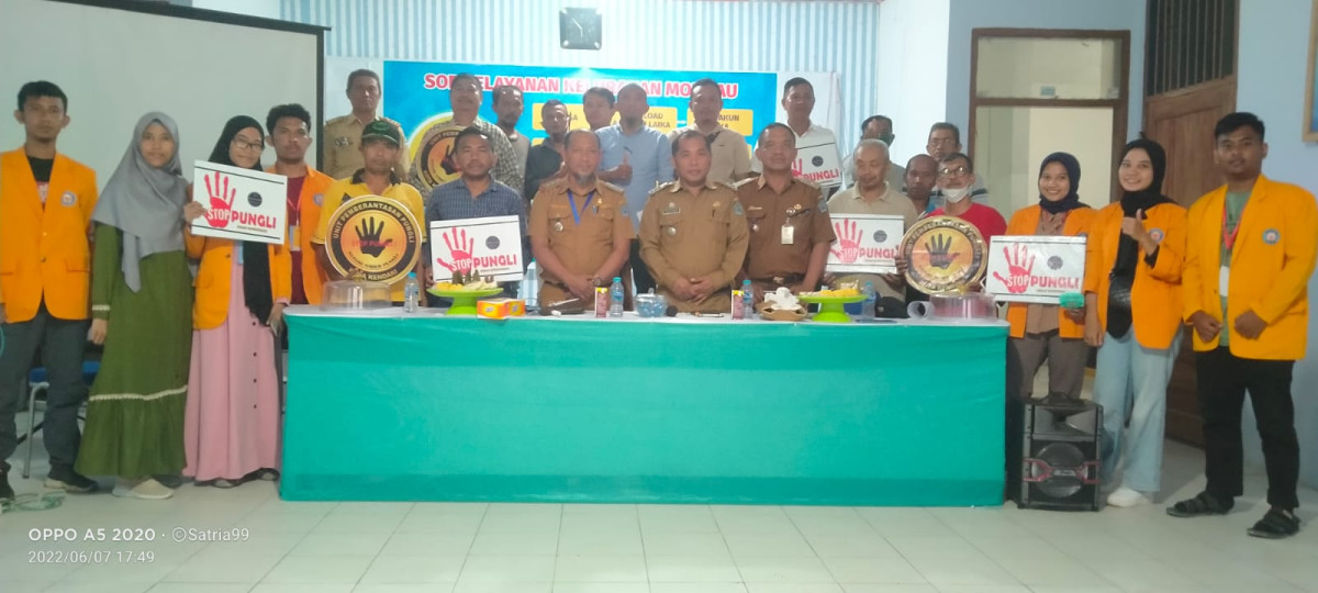 Lainnya/ Sosialsasi Saber Pungli oleh Dinas Kominfo dan inspektorat kota kendari