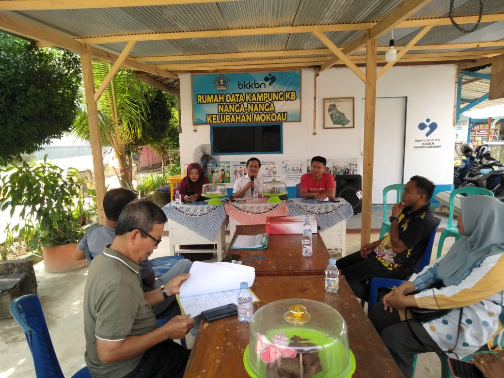 Kunjungan pemerintah kota( Badan Keswadayaan Masyarakat)