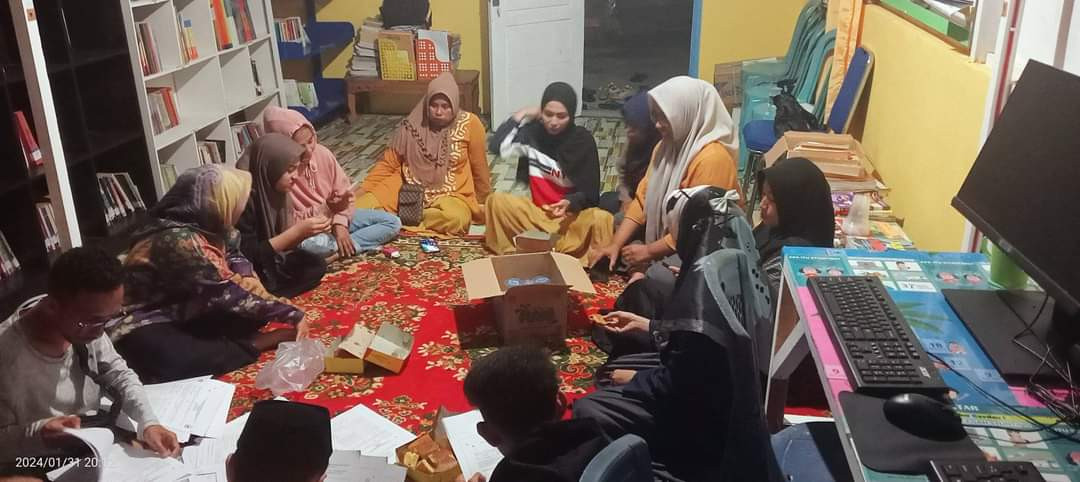 Pertemuan rutin PKK Kelurahan Mokoau