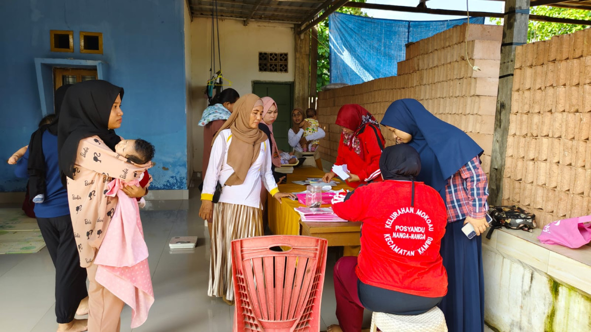 Kegiatan Posyandu Balita Nanga-nanga