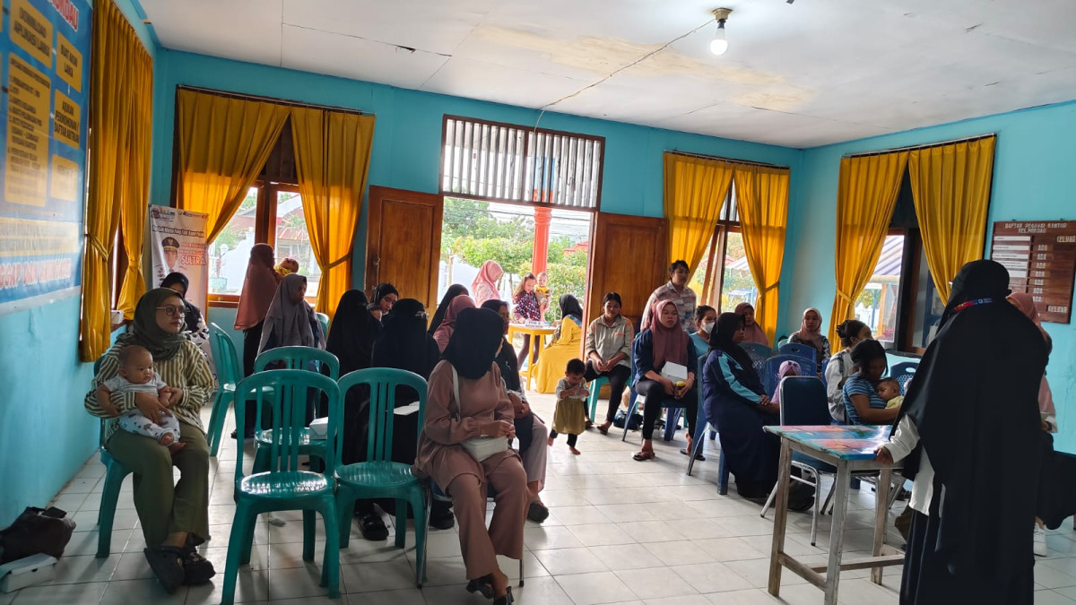 Kegiatan Implementasi  Model Kebijakan  hasil studi Kasus Stunting Di Kampung Keluarga Berkualitas nanga-nanga kel mokoau