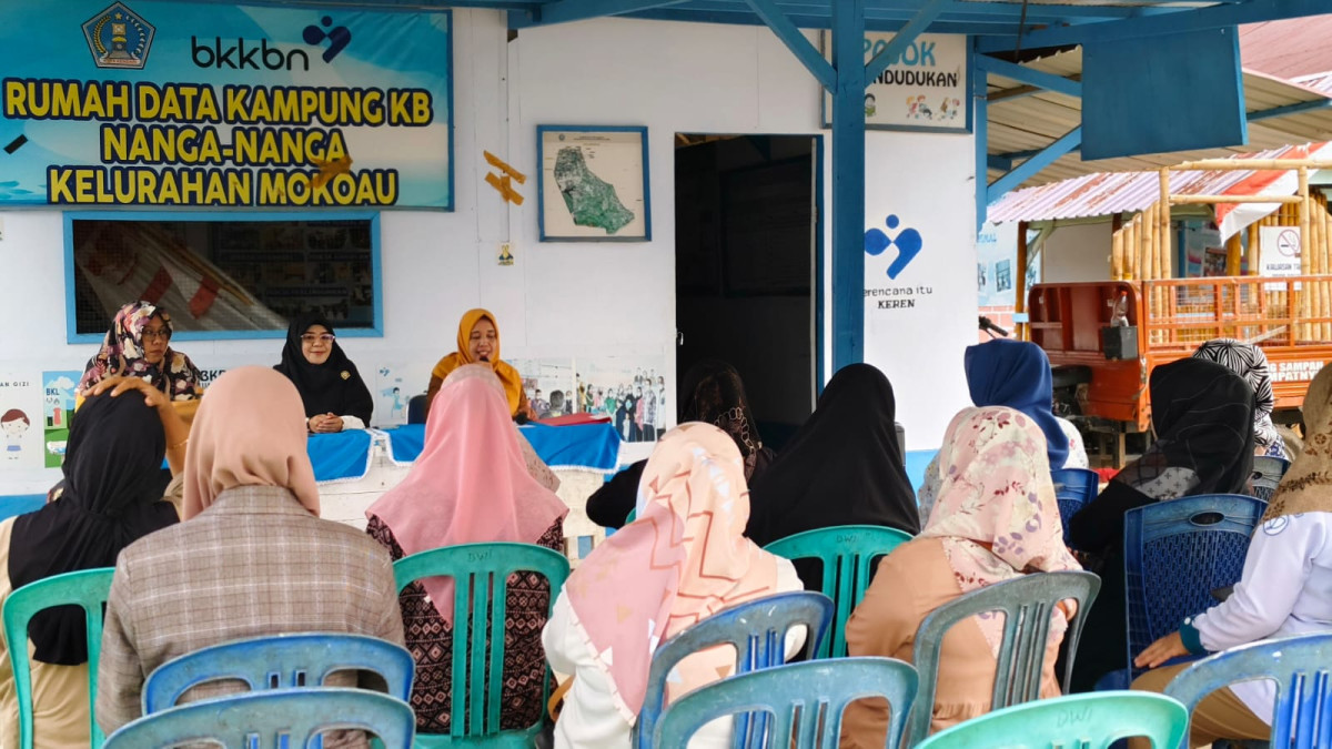 penyuluhan Kelompok di kampung KB Nanga-Nanga
