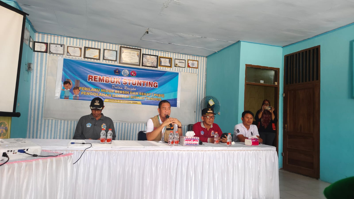 Rembuk Stunting dalam rangka Perilaku Hidup Bersih dan Sehat (PHBS) Pengolahan Sampah Rumah Tangga