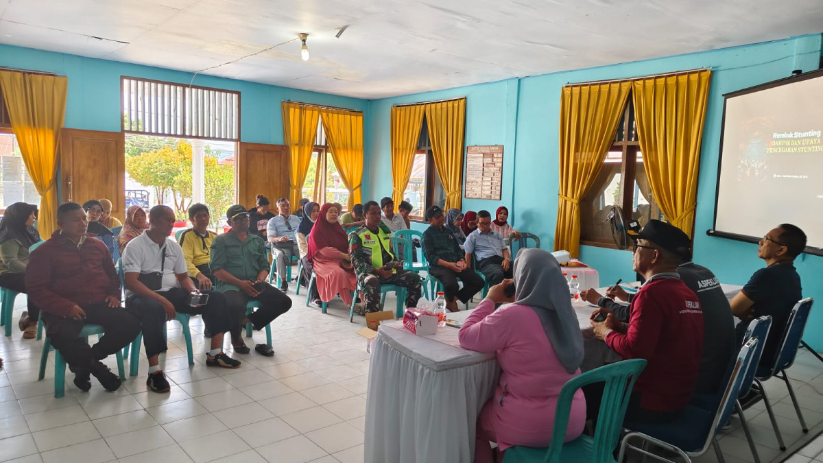 Rembuk Stunting dalam rangka Perilaku Hidup Bersih dan Sehat (PHBS) Pengolahan Sampah Rumah Tangga