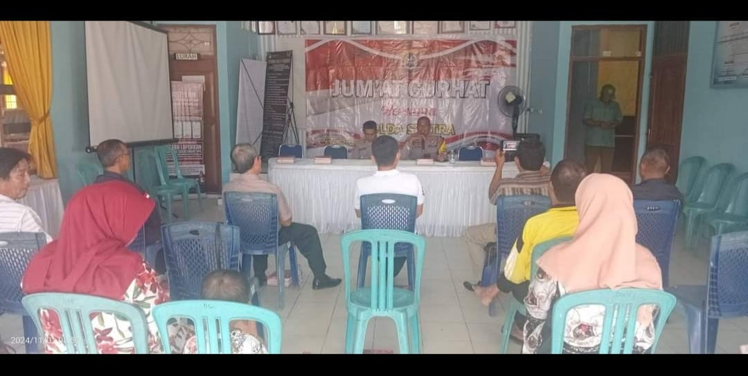 Jumat Curhat dengan POLDA Sultra