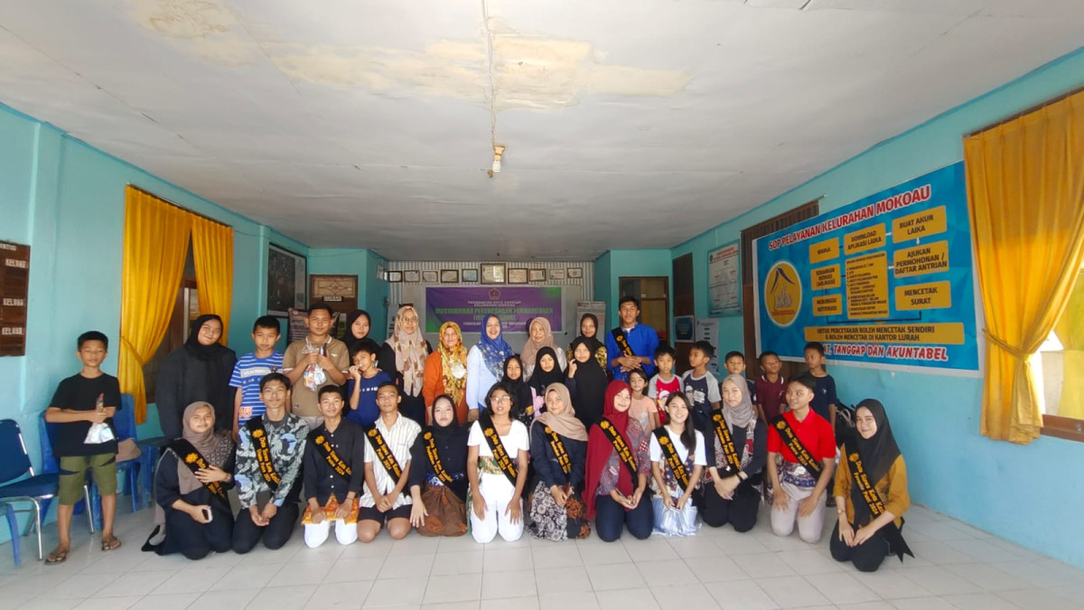 Kunjungan Duta Siswa Sultra kerjasama dengan Perpustakaan Asri Lestari dalam rangka Pelaksanaan Program Kerja  Duta Siswa Sultra